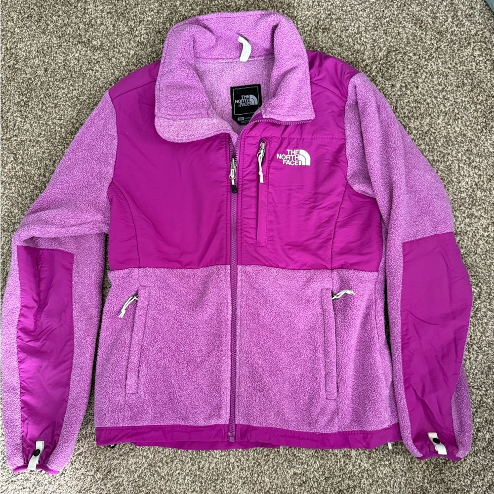 The north face zip up jacket
